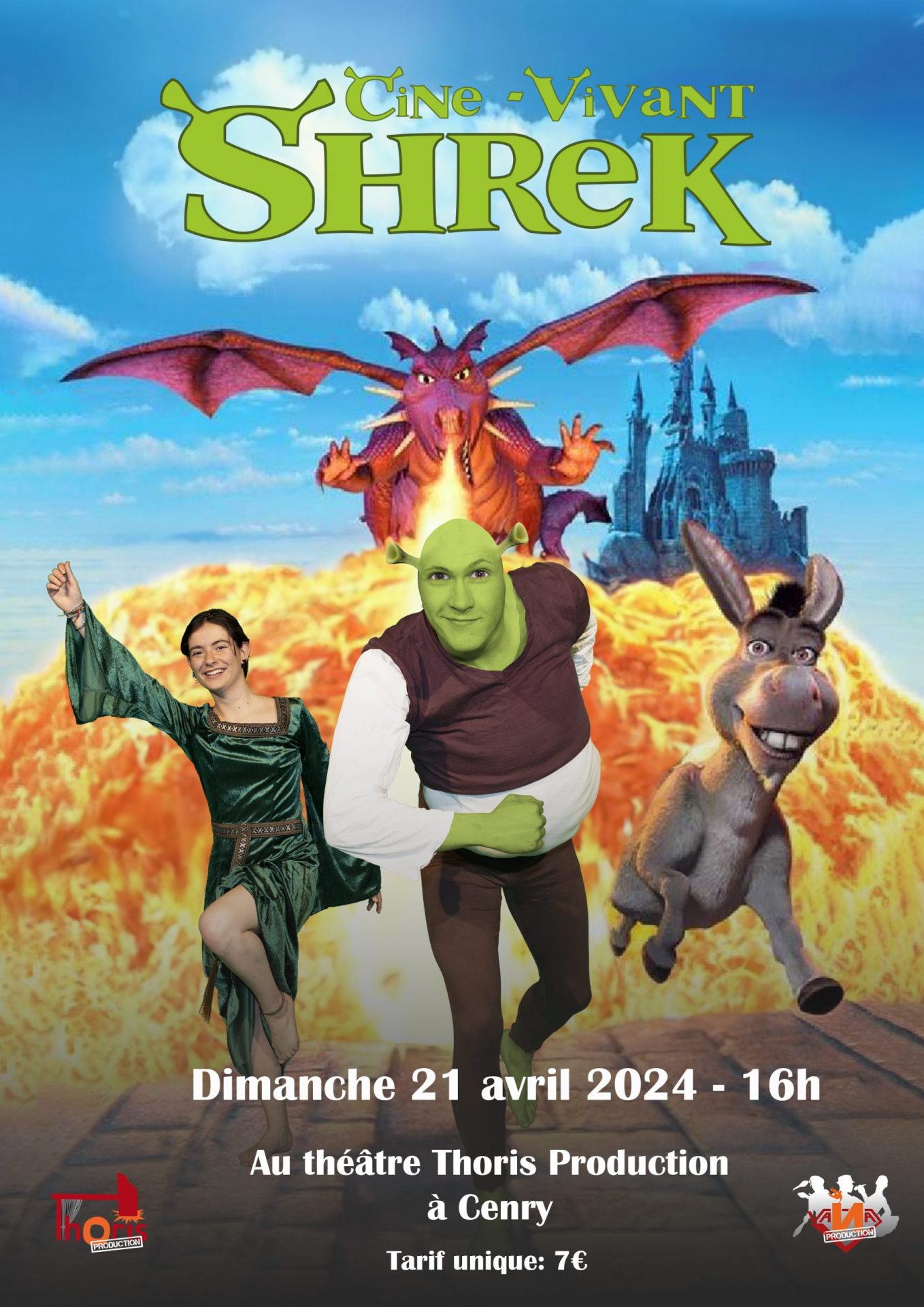 CINÉ-VIVANT : Shrek (Dimanche)