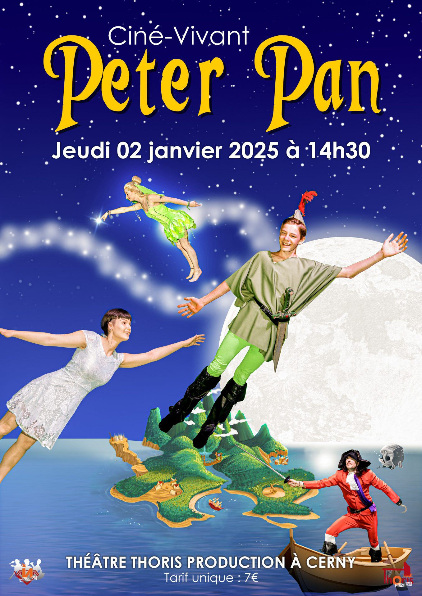CINÉ-VIVANT : Peter Pan (Jeudi)