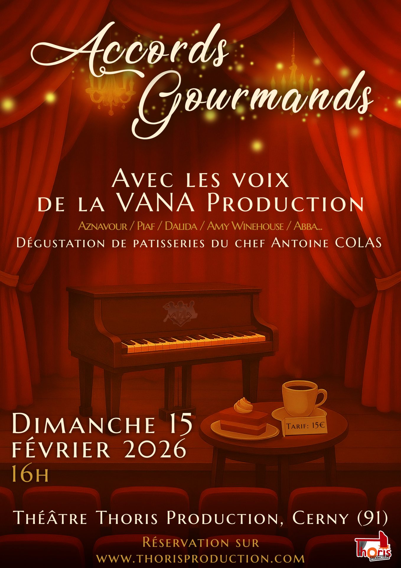 Accords Gourmands (Réservation obligatoire)