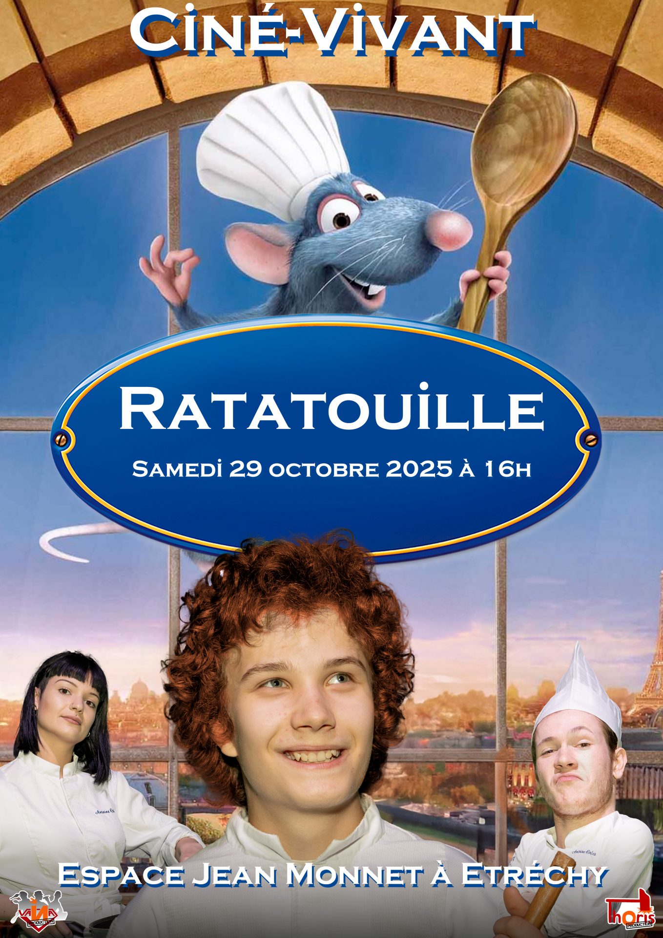 CINÉ-VIVANT : Ratatouille Etréchy