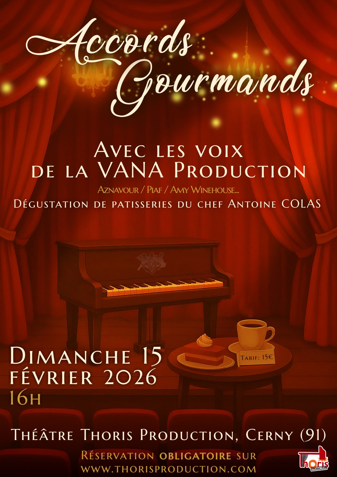 Accords Gourmands (Réservation obligatoire)