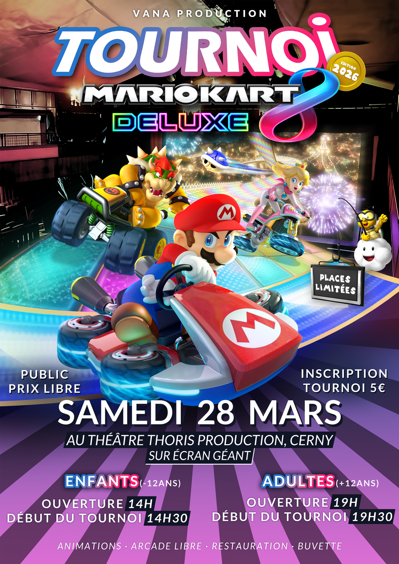 Tournoi Mario Kart 8 Deluxe - 2026